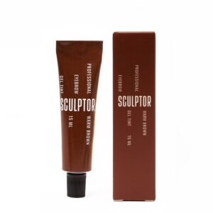 Gelová barva na obočí SCULPTOR WARM BROWN, 15 ml